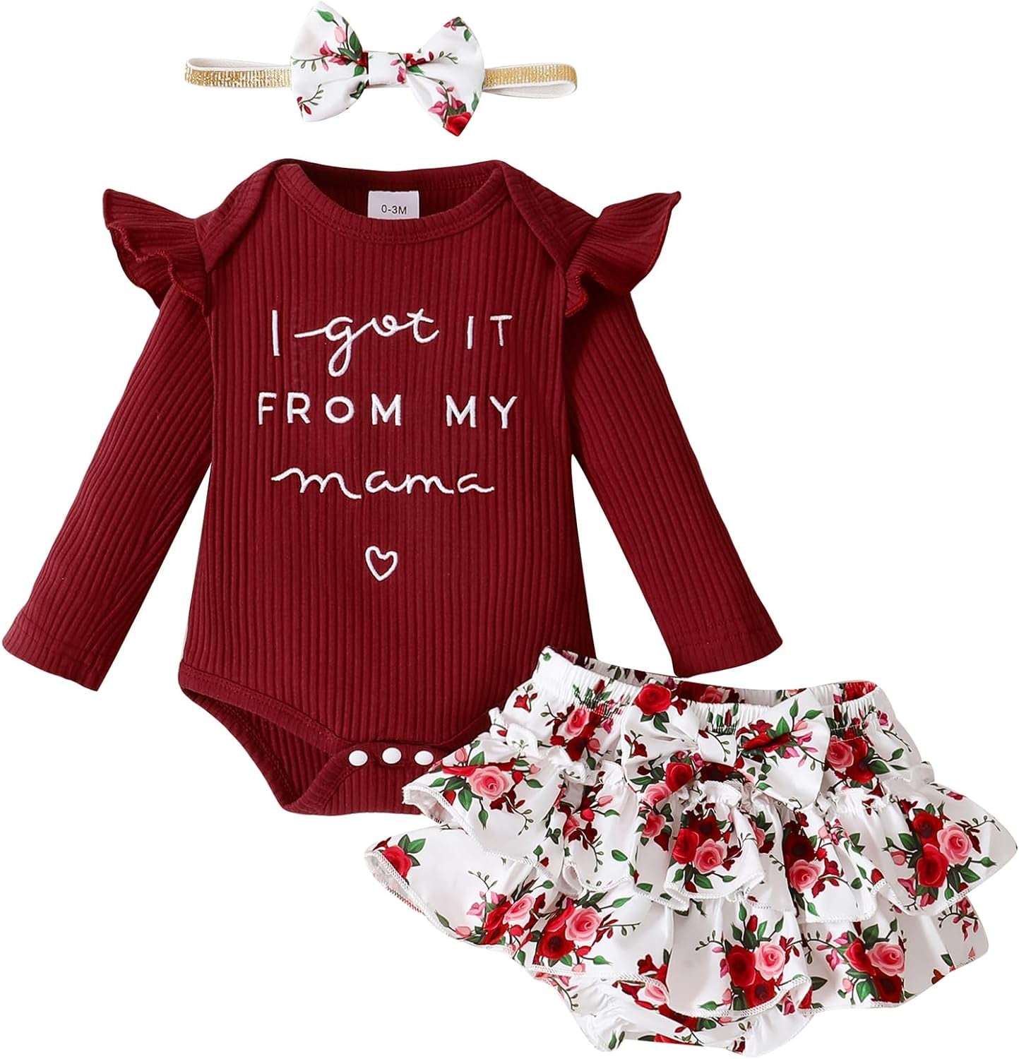 Newborn Infant Baby Girl Clothes Romper Shorts Set Floral Summer Outfits Cute Baby Clothes Girl